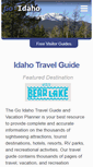 Mobile Screenshot of go-idaho.com
